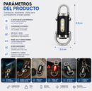 LumiKey™ | Linterna Llavero Multifunción