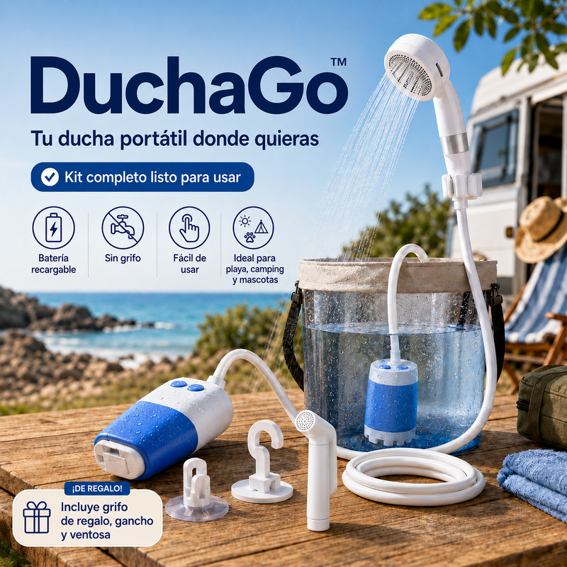 DuchaGo™ Ducha Portátil Premium