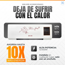 Compre 1 Llévate 2 - Mini Aire Acondicionado Portátil 2 en 1 TurboHielo [CALIENTA Y ENFRÍA]