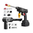 Hidrolavadora Portátil Recargable 2 Baterías 48V + Aspiradora Vacum 3 en 1 TurboJet™
