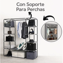 Closet Plegable Multiuso MaxCloset™ + Zapatero Perchero [ÚLTIMAS UNIDADES]